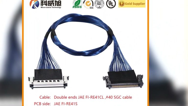 HIROSE DF81-50P-SHL HIROSE DF9B-11S-1V Hyperspectral Imaging Camera Cable Assemblies FX15-3032PCFA